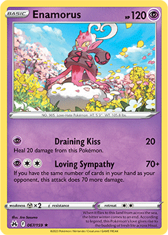 Enamorus 067/159 Pokémon card from Crown Zenith for sale at best price