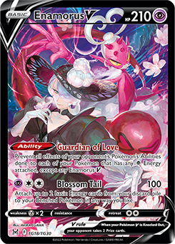 Enamorus V TG18/TG30 Pokémon card from Lost Origin for sale at best price