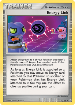 Energy Link 83/100 Pokémon card from Stormfront for sale at best price