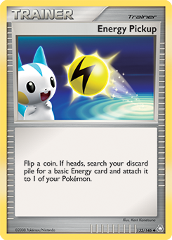 Energy Pickup 132/146 Pokémon card from Legends Awakened for sale at best price