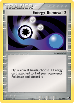 Energy Removal 2 82/115 Pokémon card from Ex Unseen Forces for sale at best price