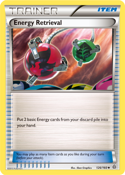 Energy Retrieval 126/160 Pokémon card from Primal Clash for sale at best price