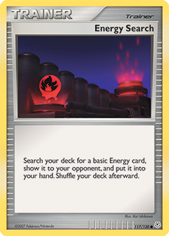 Energy Search 117/130 Pokémon card from Diamond & Pearl for sale at best price