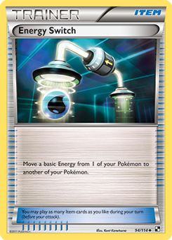 Energy Switch 94/114 Pokémon card from Black & White for sale at best price