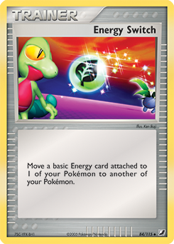 Carte Pokémon Échange d'Énergie 84/115 de la série Ex Forces Cachées en vente au meilleur prix