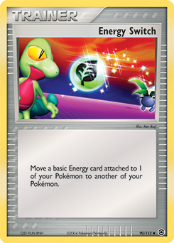 Carte Pokémon Échange d'Énergie 90/112 de la série Ex Rouge Feu Vert Feuille en vente au meilleur prix