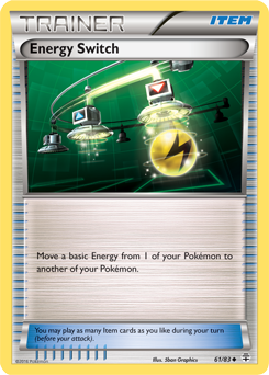 Energy Switch 61/83 Pokémon card from Generations for sale at best price