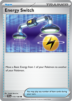 Common Pokémon card Energy Switch 173/198 from Scarlet & Violet expansion