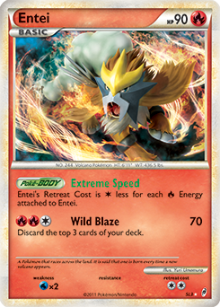 Entei SL3 Pokémon card from Call of Legends for sale at best price
