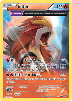 Entei 15/98 Pokémon card from Ancient Origins for sale at best price
