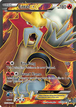 Entei EX 103/108 Pokémon card from Dark Explorers for sale at best price