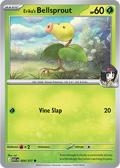 Erika's Bellsprout 4/217 Pokémon card from Ascended Heroes for sale at best price