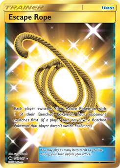 Escape Rope 163/147 Pokémon card from Burning Shadows for sale at best price
