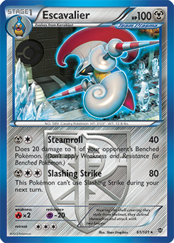 Escavalier 61/101 Pokémon card from Plasma Blast for sale at best price