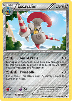 Escavalier 80/101 Pokémon card from Noble Victories for sale at best price