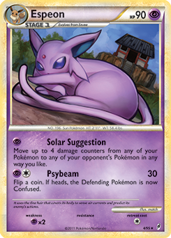 Espeon 4/95 Pokémon card from Call of Legends for sale at best price