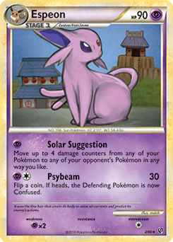 Espeon 2/90 Pokémon card from Undaunted for sale at best price