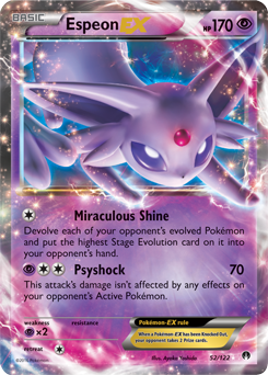 Espeon EX 52/122 Pokémon card from Breakpoint for sale at best price