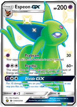 Espeon GX SV60/SV94 Pokémon card from Hidden Fates for sale at best price