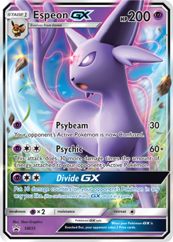 Espeon GX SM35 Pokémon card from Sun and Moon Promos for sale at best price