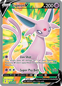 Espeon V 179/203 Pokémon card from Evolving Skies for sale at best price