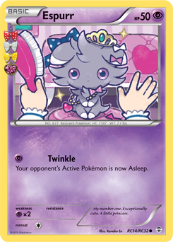 Espurr RC14/RC32 Pokémon card from Generations for sale at best price