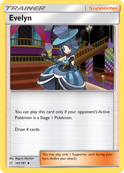Evelyn 141/181 Pokémon card from Team Up for sale at best price