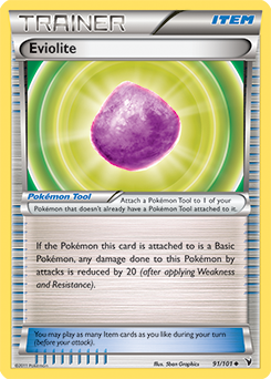 Eviolite 91/101 Pokémon card from Noble Victories for sale at best price