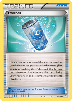 Evosoda 62/83 Pokémon card from Generations for sale at best price