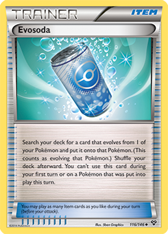 Evosoda 116/146 Pokémon card from X&Y for sale at best price