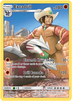 Excadrill 246/236 Pokémon card from Cosmic Eclipse for sale at best price