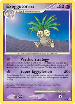 Exeggutor 54/146 Pokémon card from Legends Awakened for sale at best price