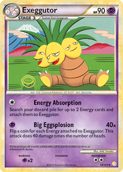 Exeggutor 18/123 Pokémon card from HeartGold SoulSilver for sale at best price