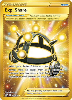 Exp. Share 180/163 Pokémon card from Battle Styles for sale at best price