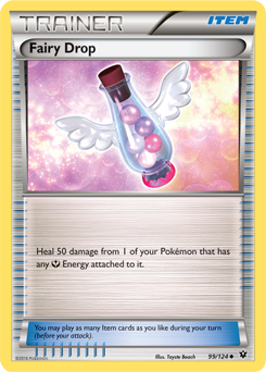 Fairy Drop 99/124 Pokémon card from Fates Collide for sale at best price