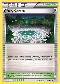 Fairy Garden 117/146 Pokémon card from X&Y for sale at best price