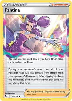 Fantina 157/196 Pokémon card from Lost Origin for sale at best price
