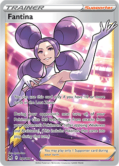 Fantina 191/196 Pokémon card from Lost Origin for sale at best price