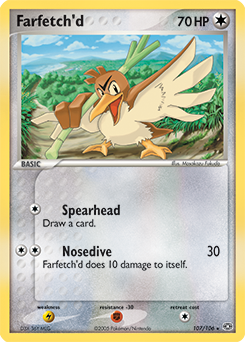 Farfetch'd 55/144 - Skyridge - e-Card - Pokemon Trading Card Game