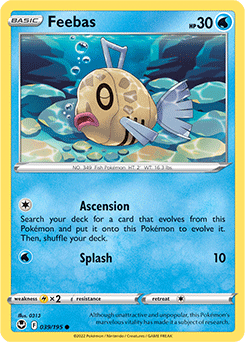 Feebas 039/195 Pokémon card from Silver Tempest for sale at best price