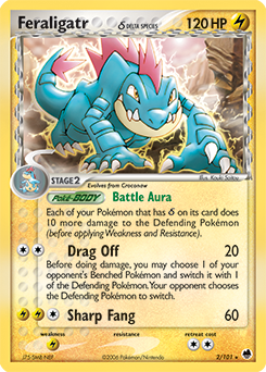 Feraligatr 2/101 Pokémon card from Ex Dragon Frontiers for sale at best price