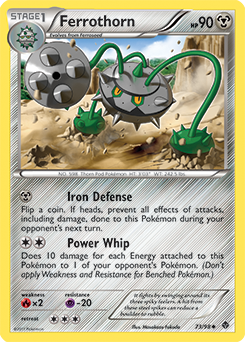 Ferrothorn 73/98 Pokémon card from Emerging Powers for sale at best price