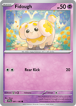 Fidough 097/198 Pokémon card from Scarlet & Violet for sale at best price