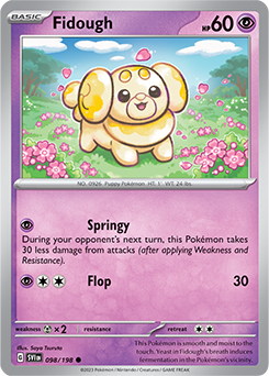 Fidough 098/198 Pokémon card from Scarlet & Violet for sale at best price