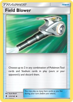 Field Blower 125/145 Pokémon card from Guardians Rising for sale at best price