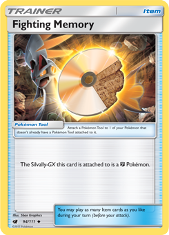 Fighting Memory 94/111 Pokémon card from Crimson Invasion for sale at best price