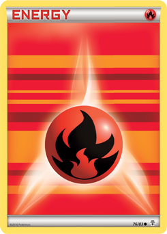 Fire Energy 76/83 Pokémon card from Generations for sale at best price