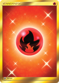 Fire Energy 167/147 Pokémon card from Burning Shadows for sale at best price