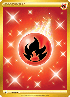 Fire Energy 284/264 Pokémon card from Fusion Strike for sale at best price
