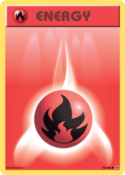 Fire Energy 92/108 Pokémon card from Evolutions for sale at best price